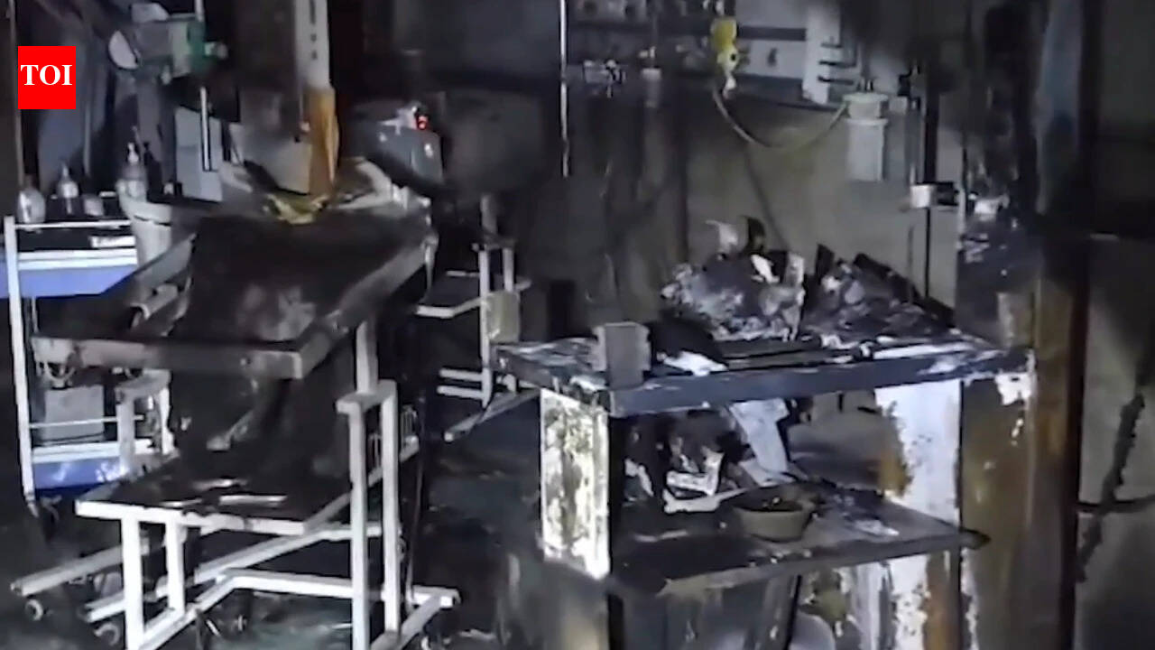 Chhatrapati Sambhajinagar3 newborns die after fire breaks out at Amravati hospital NICU