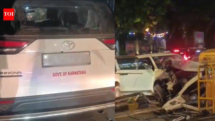 Delhi2 Delhi MLAs among several injured after car jumps divider, slams into SUV