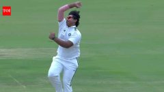 NewsVaibhav Sooryavanshi hits back with 2 wickets in 4 balls in Duleep Trophy – WATCH