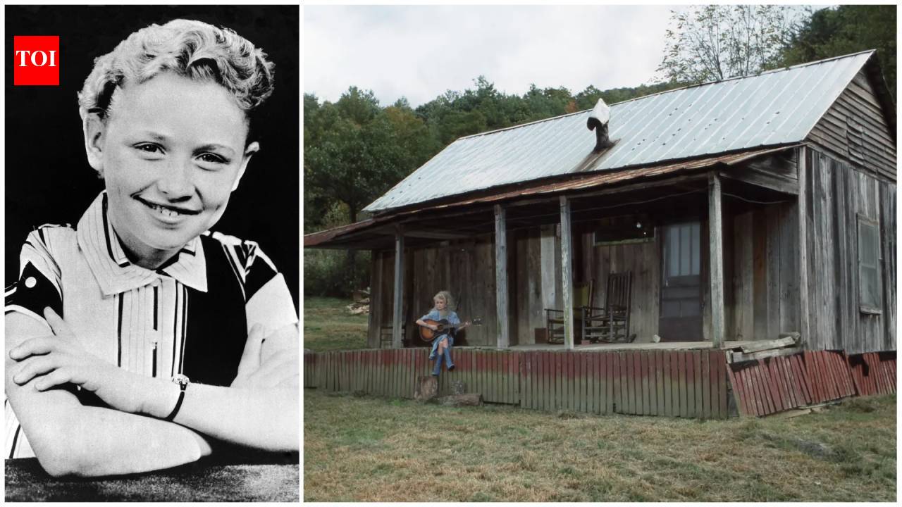 Inside the humble two-room cabin where Dolly Parton grew up with 11 siblings