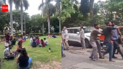 AhmedabadProtesters reading Malala Yousafzai, Anne Frank books disrupted by VHP in Ahmedabad