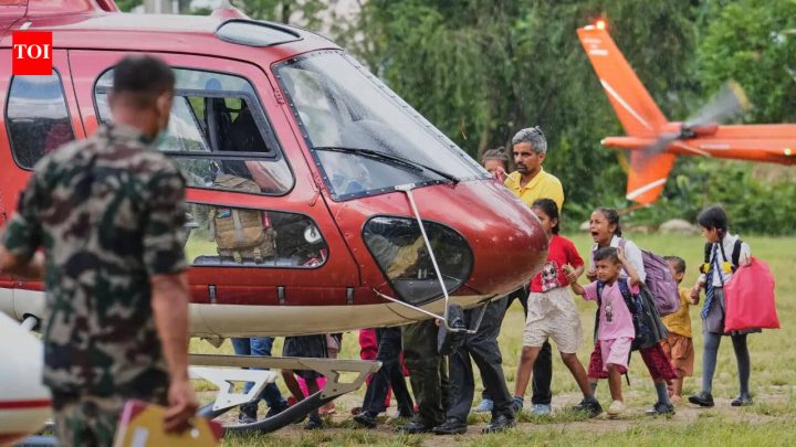 IndiaNepal floods: MEA says 88 Indians rescued, 287 still missing