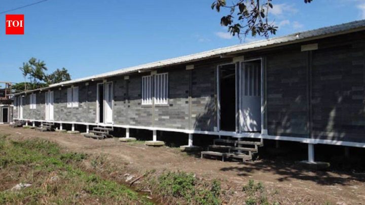 A Colombian man helped create Lego-like bricks from recycled plastic