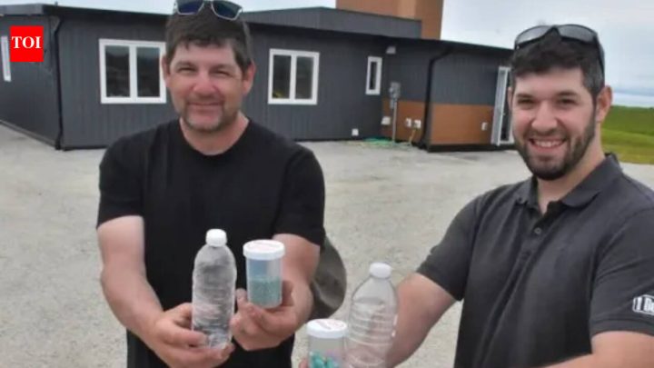 Two Canadian builders turn 612,000 bottles into hurricane-resistant home