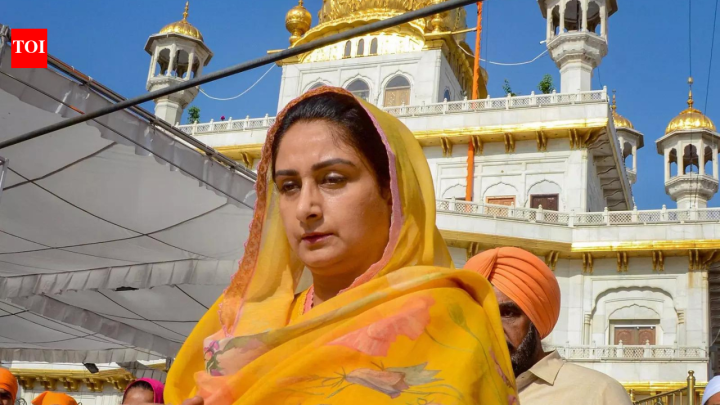 India'Over 600 beadbis in 10 yrs': Harsimrat targets AAP, Cong over sacrilege cases