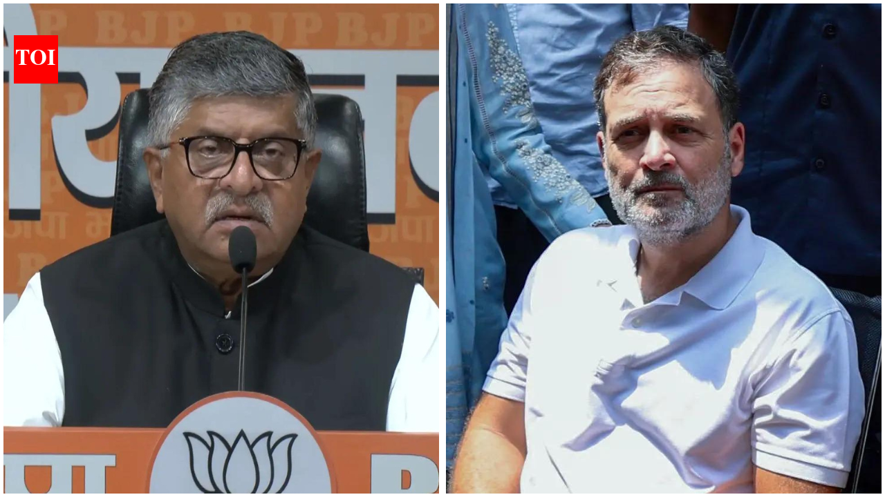 India‘Politics of anarchy’: BJP attacks Rahul Gandhi over police station protest