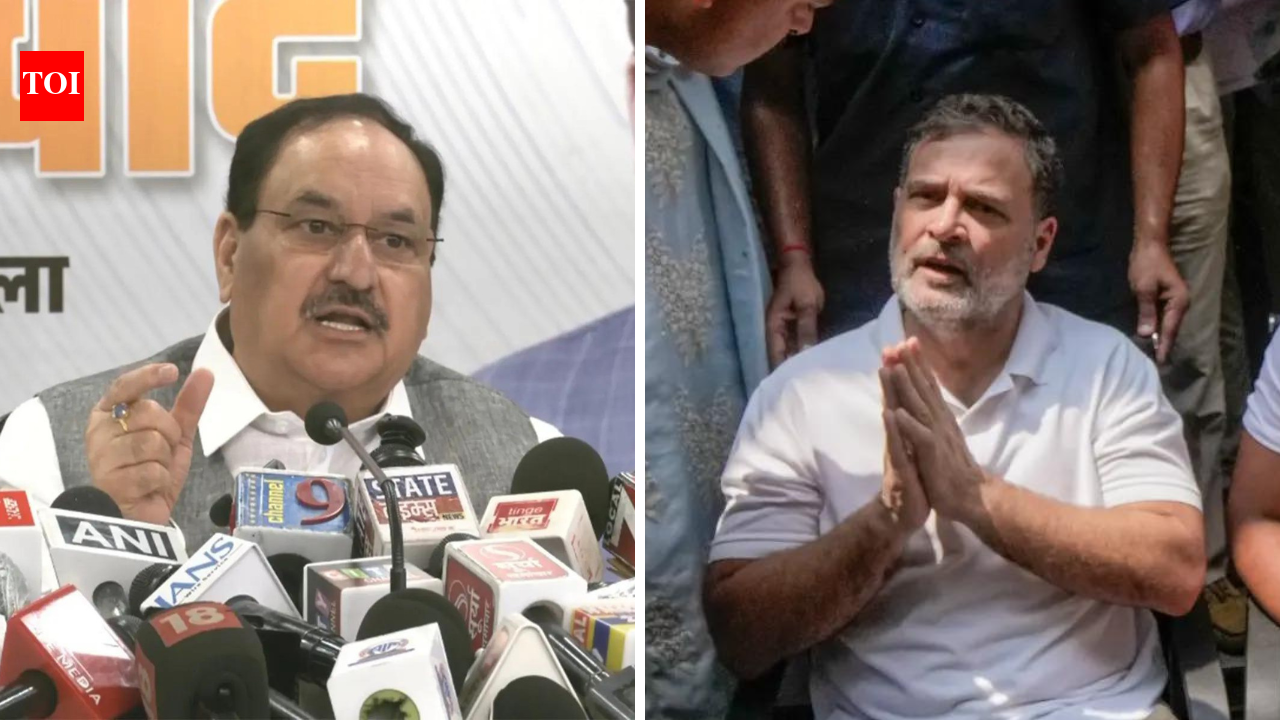 IndiaNadda says Rahul's sit-in bid to divert attention from Vande Mataram row