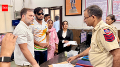 Rahul's dharna, FIR demand, face-off: How drama unfolded over pellet use