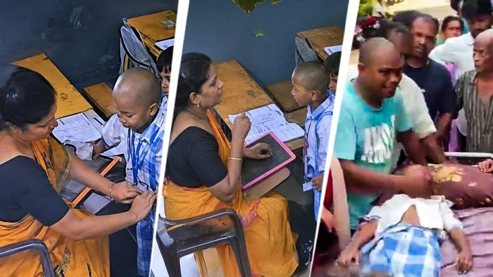 Teacher grabs 6-year-old by collar, slaps him; boy dies after collapsing on her lap