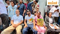 Rahul's dharna at Delhi police station, seeks FIR over youth’s pellet injuries