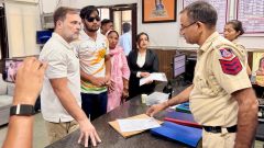 Cops file FIR on pellet gun victim's complaint after Rahul Gandhi's dharna