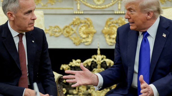 Trump and Carney speak ahead of US tariff deadline