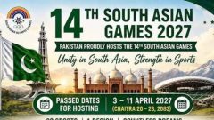 Schedule Announced for South Asian Games in Pakistan