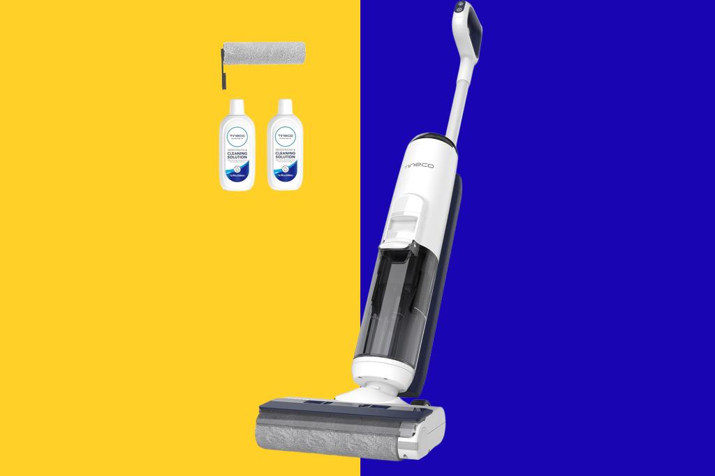 Sticky floors are gross, but this 46% off wet-dry vacuum makes cleanup easier