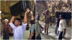 Tourists walk into Dehradun’s Robber’s Cave with boom box, dance to Haryanvi songs