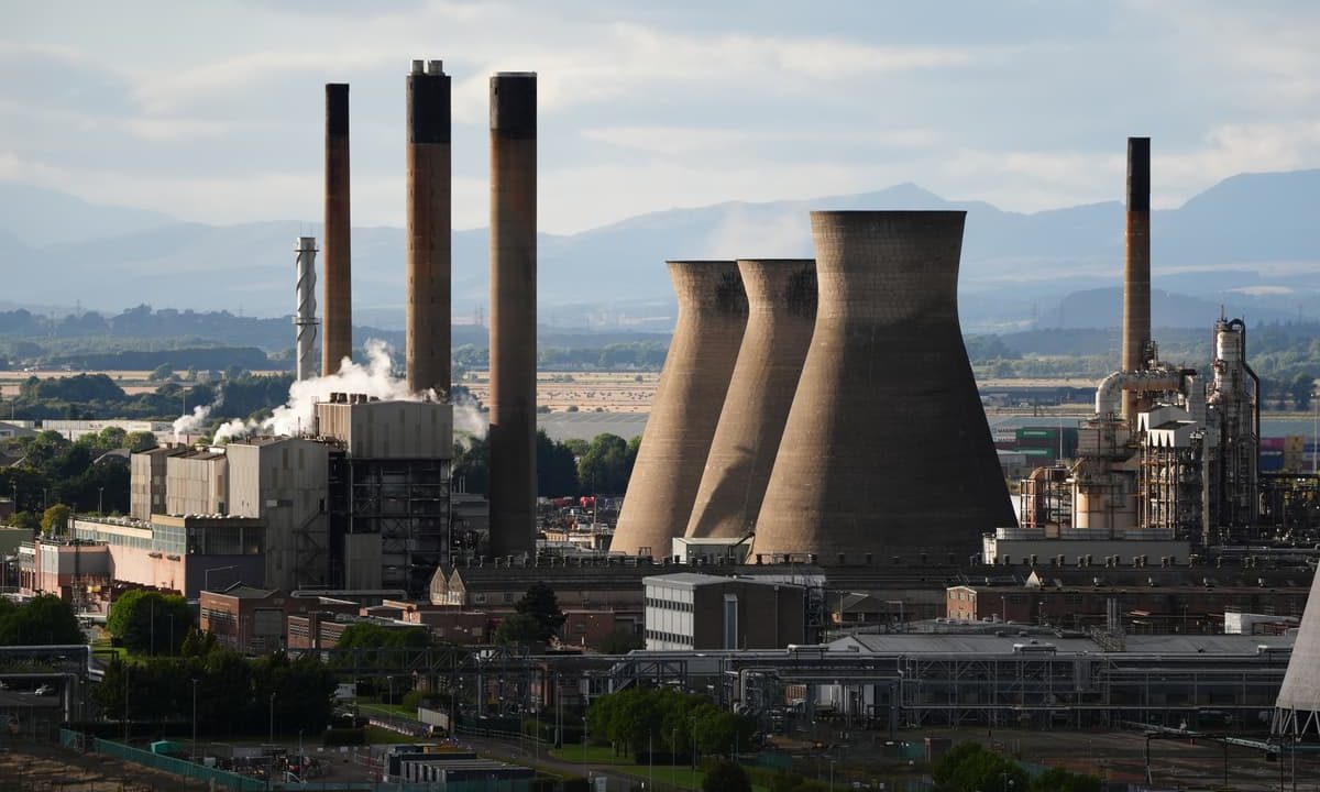 Grangemouth misses out on £200m UK Government fund for sustainable aviation fuel