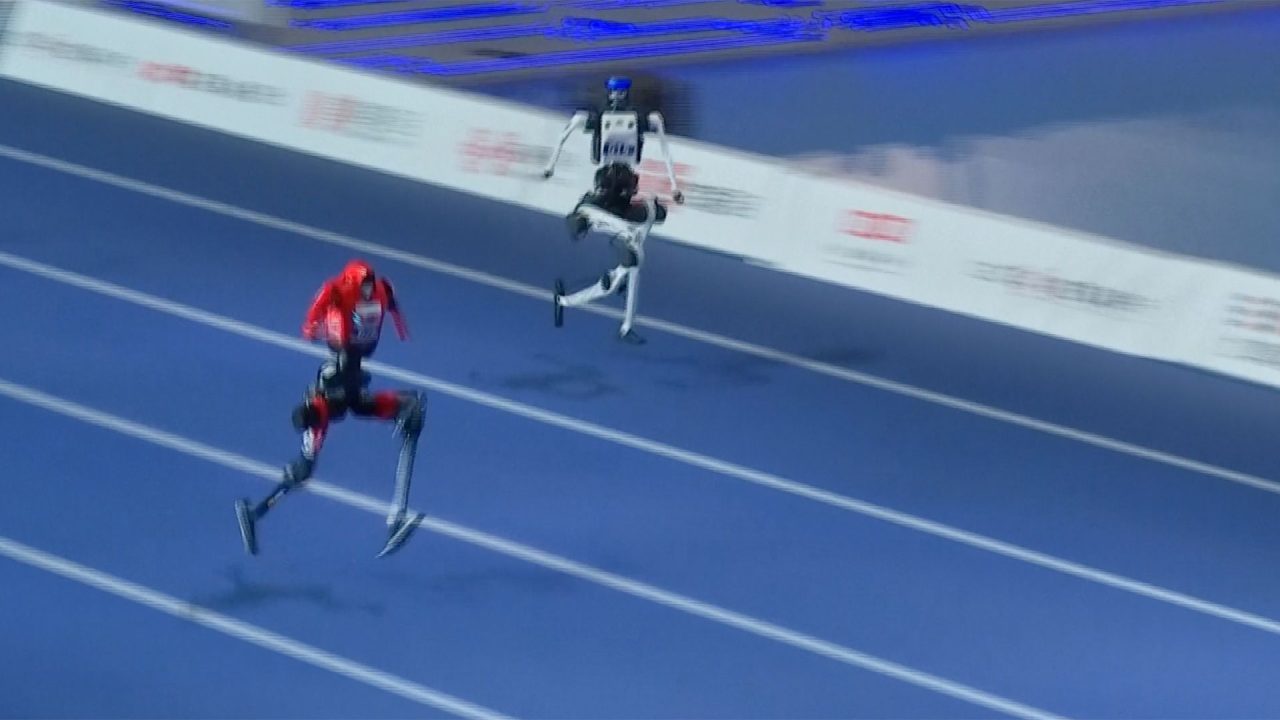 Chinese robot beats Usain Bolt’s 100m world record at humanoid games