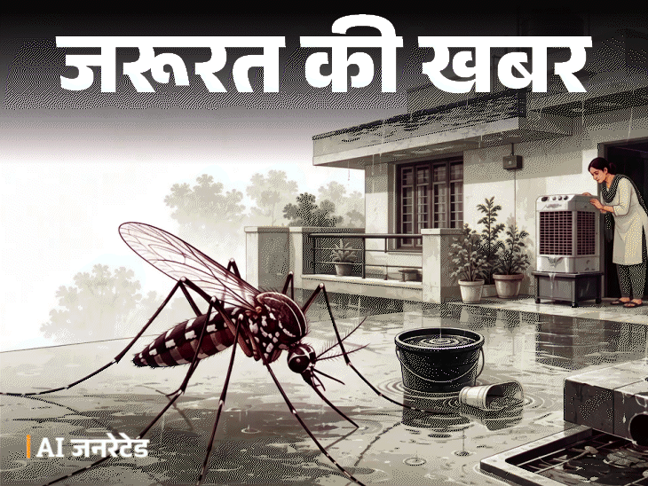 जरूरत की खबर- बारिश में बढ़ते डेंगू-मलेरिया के केसेज: घर में इन जगहों पर छिपे हो सकते हैं मच्छर, एक्सपर्ट से जानें कैसे करें बचाव1:28Play video