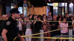 Two dead in stabbing in New York's Times Square; suspect shot dead