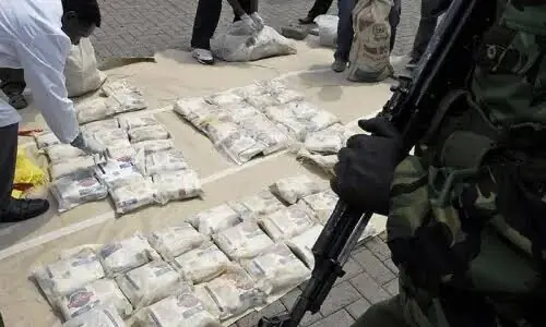 Afghan-origin doctor, policeman among eight held; meth worth Rs900m seized