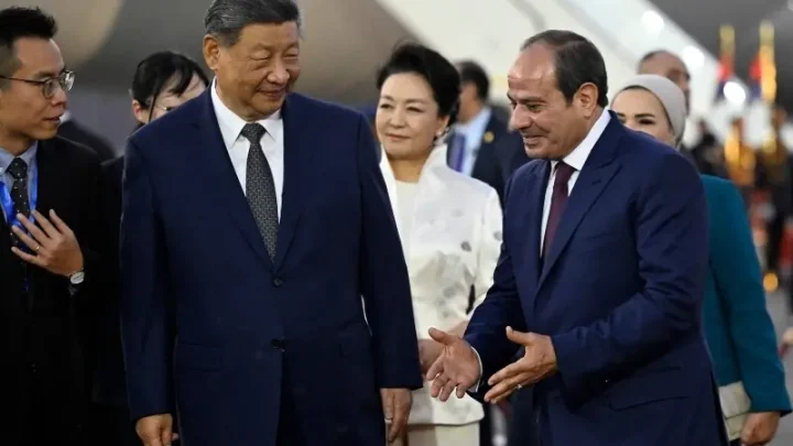 Xi visits Egypt as US sanctions threat looms over Iran links