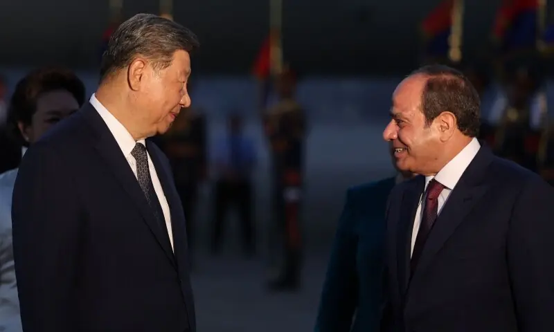 China's Xi urges new Middle East security framework during Egypt visit