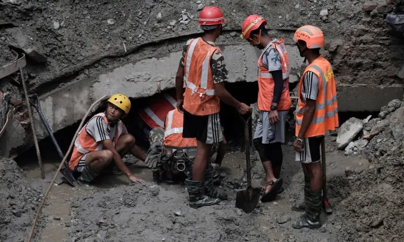 2 trapped tunnel workers rescued in Nepal more than a week after catastrophic flash floods