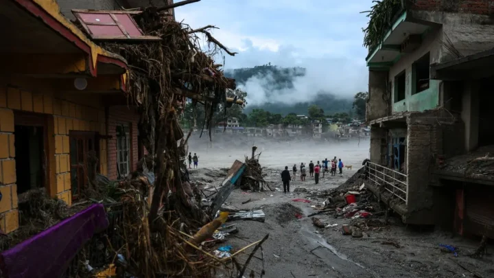 'No land left at all': Nepal flood survivors detail a transformed landscape
