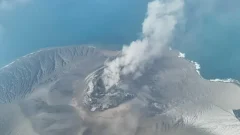 Indonesia's Mount Anak Krakatau eruption halts flights, schools, fishing