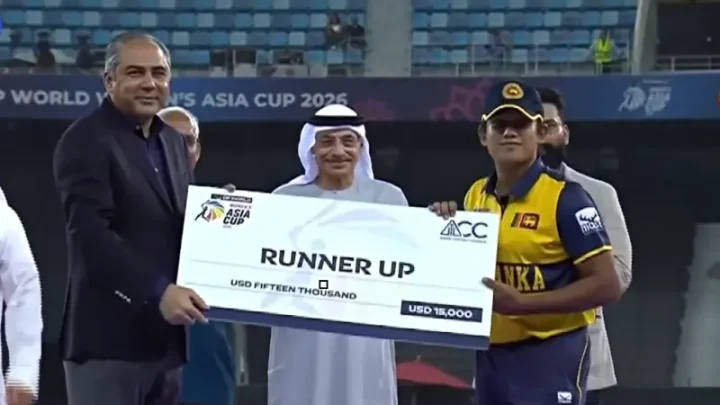 Winners India refuse to collect Women’s Asia Cup trophy from ACC chief Mohsin Naqvi