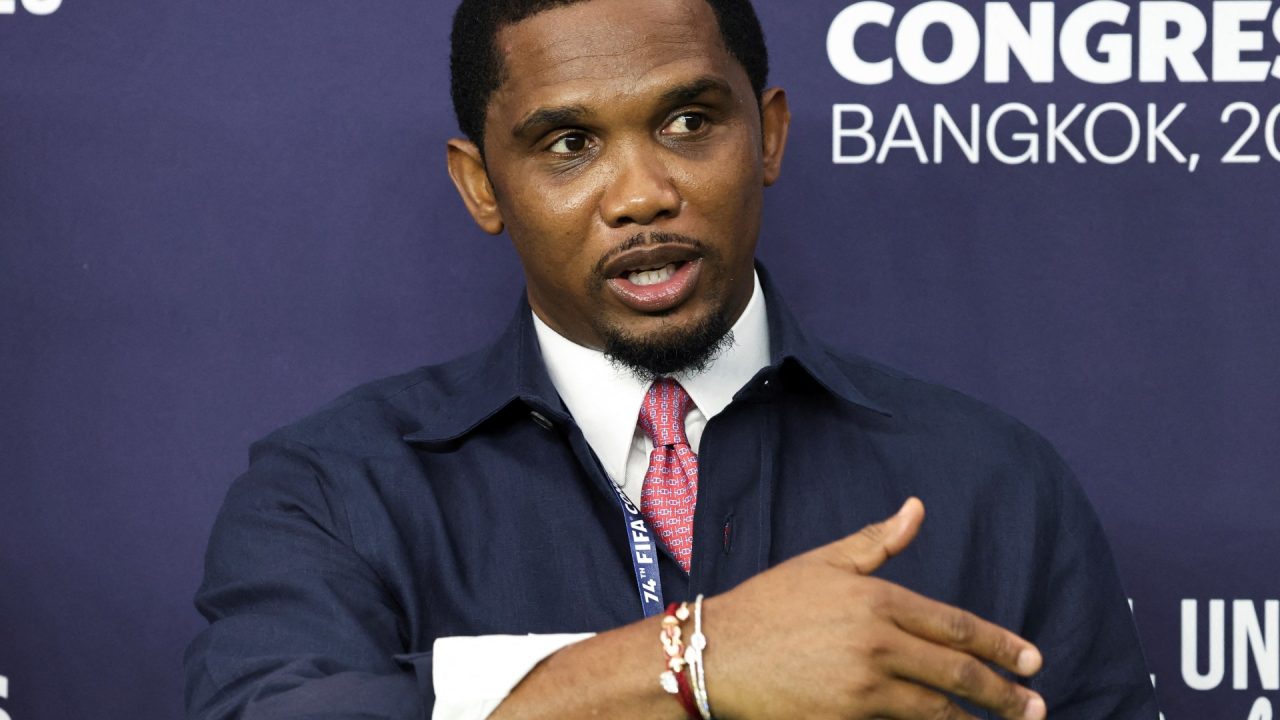 Eto’o calls on African football federations to support FIFA chief Infantino