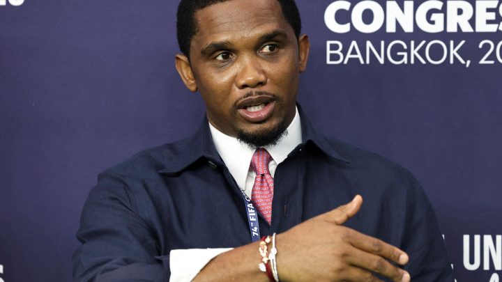 Eto’o calls on African football federations to support FIFA chief Infantino
