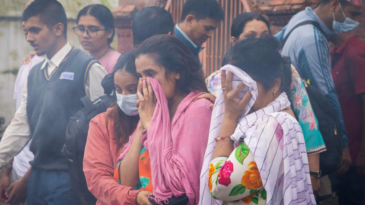 Relatives hold cremations without bodies for Nepal’s missing flood victims