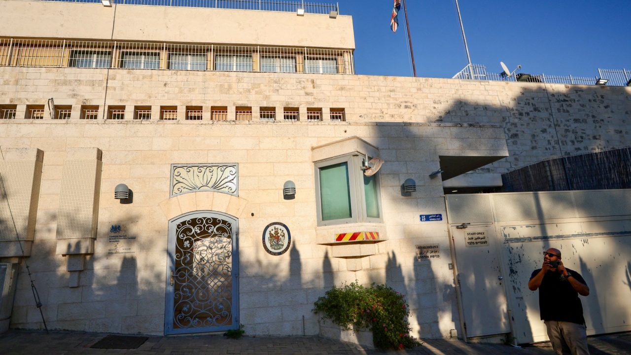 Israel tells UK to close East Jerusalem consulate within 30 days