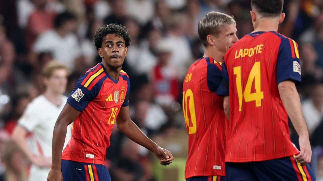 Yamal nets in Spain’s 3-2 comeback win against England in Nations League