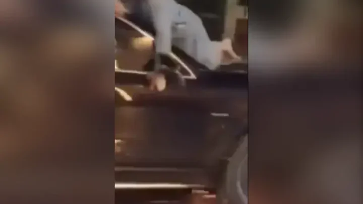 Rash driving case registered after video of car dragging motorcycle with man on bonnet goes viral