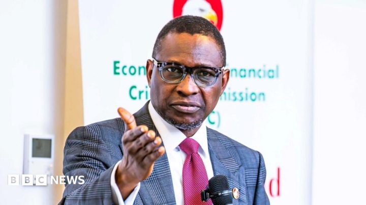 'I have fired 40 of my agents for being corrupt', says Nigeria's anti-corruption chief