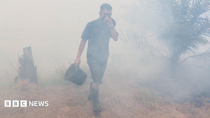 Watch: How toxic smog from wildfires is making Indonesians sick