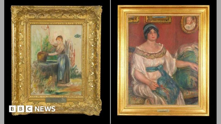 Four Renoir paintings worth millions stolen in French museum heist