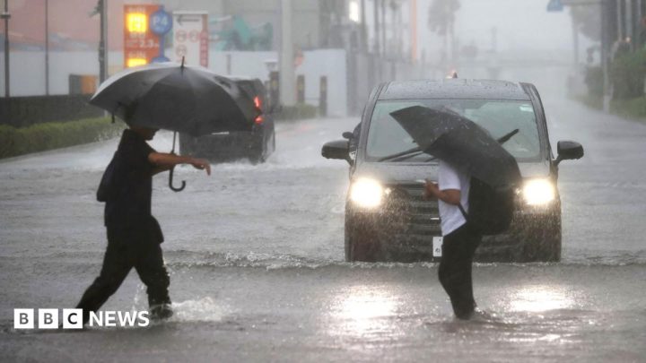 Four dead after powerful Typhoon Dujuan lashes Japan