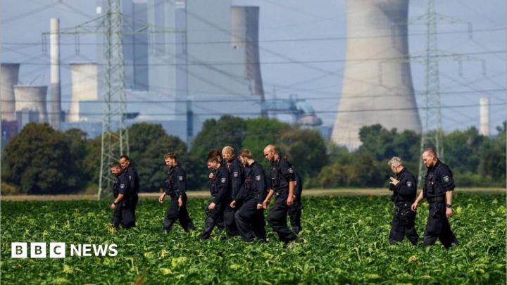 Suspect held in Germany after spate of sabotage attacks on power grid