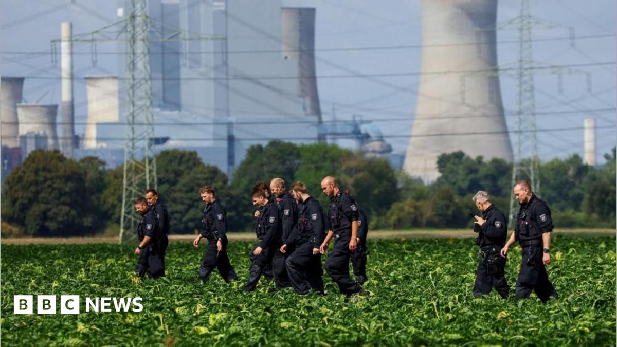 Suspect held in Germany after spate of sabotage attacks on power grid