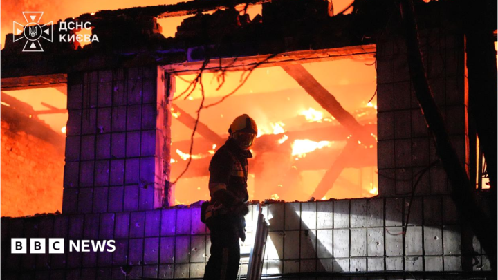 Russian attack hits rail workers in new deadly strikes on Kyiv