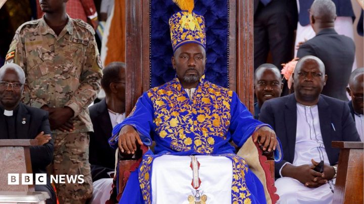 The journalist who became king in Uganda