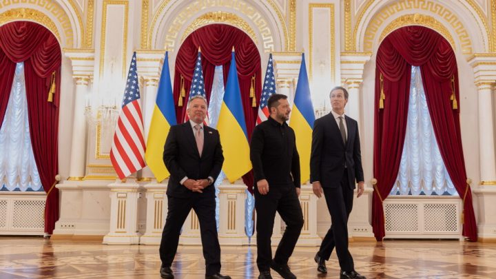 US envoys Witkoff and Kushner hold talks in Ukraine after meeting with Putin