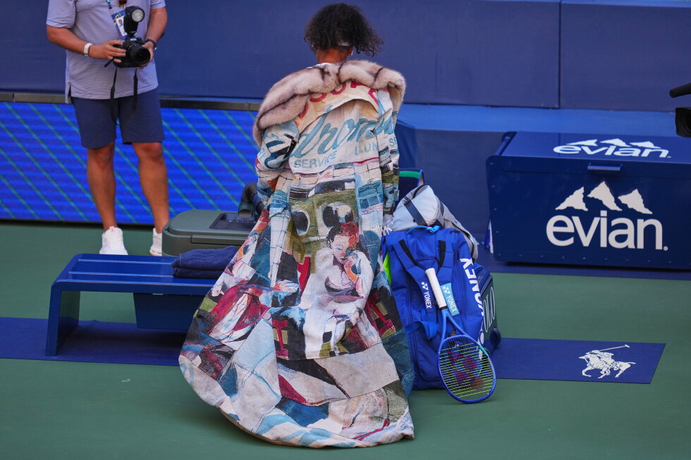 Naomi Osaka exits US Open, but not before displaying one more swaggy fashion ensemble