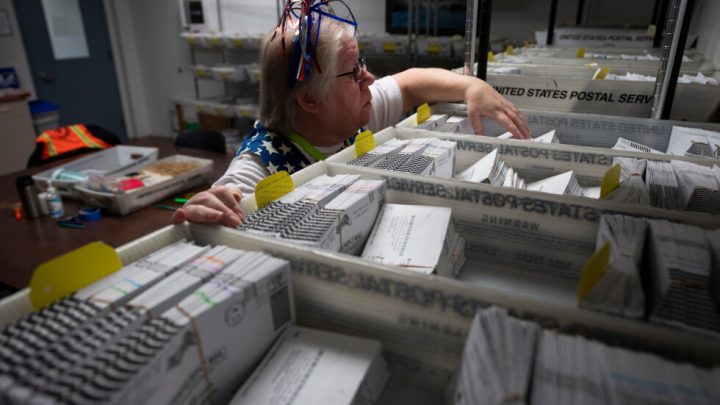 Ballots discounted for late postmarks surged in Washington and Oregon after Postal Service changes
