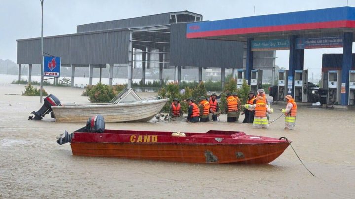 Vietnam floods submerge homes and threaten economic activity