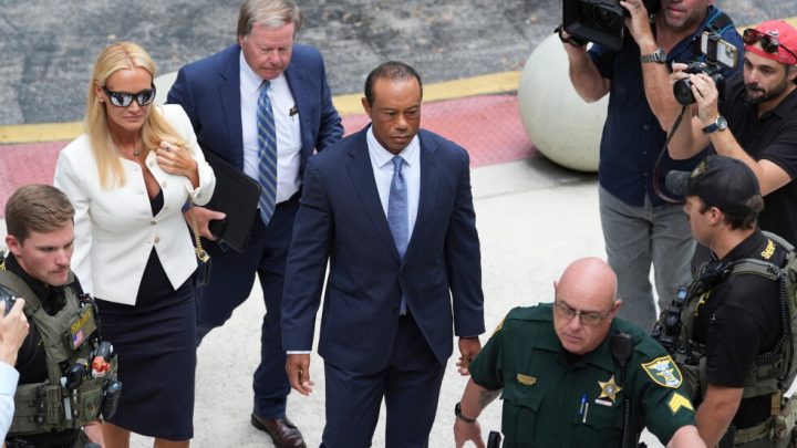 Tiger Woods pleads no contest to reckless driving charge over rollover crash in Florida