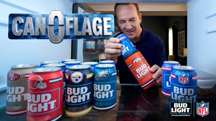 Bud Light’s new Can-O-Flage camouflages a beer and touts your team